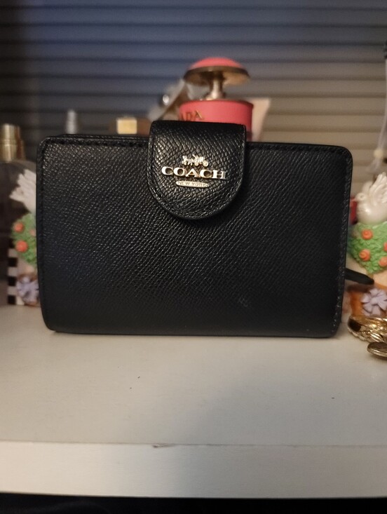Coach Handbags - Coach Black Wallet